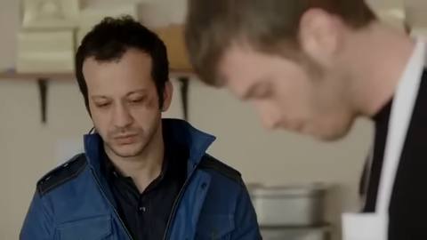 Still frame from Untitled scene — a 14s clip marked up for dubbing