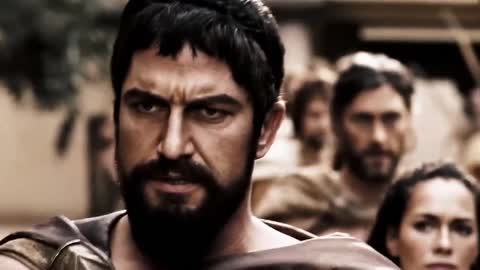 Still frame from Esto es Esparta - 300 LATINO by Dovahrgon — a 3m 35s clip marked up for dubbing