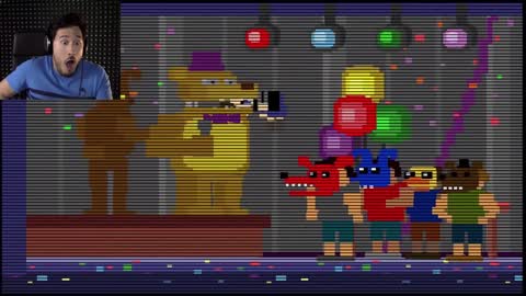 Still frame from The Bite Of 87 — a 59s clip marked up for dubbing