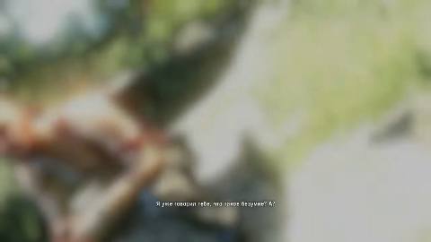 Still frame from far cry3 безумие фар край — a 1m 37s clip marked up for dubbing