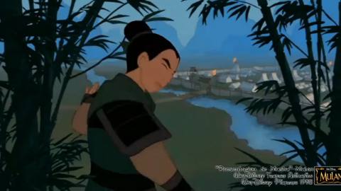 Still frame from Untitled scene — a 44s clip marked up for dubbing
