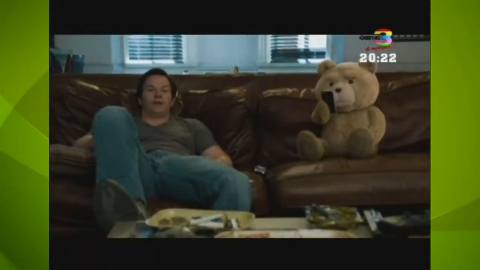 Still frame from Untitled scene — a 1m 09s clip marked up for dubbing