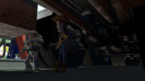 Still frame from Untitled scene — a 10s clip marked up for dubbing