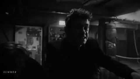 Still frame from Untitled scene — a 1m 24s clip marked up for dubbing