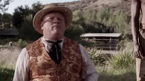 Still frame from Key & Peele - Block Auction — a 2m 02s clip marked up for dubbing