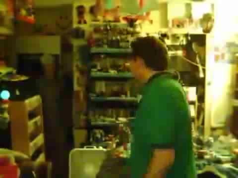 Still frame from I WANT EVERYTHING ABOUT MY HOUSE OFF THE INTERNET! — a 2m 18s clip marked up for dubbing