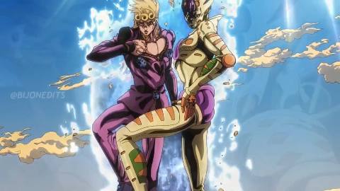 Still frame from Diavolos Linguine - Jojo Bizzare Adventure — a 1m 45s clip marked up for dubbing