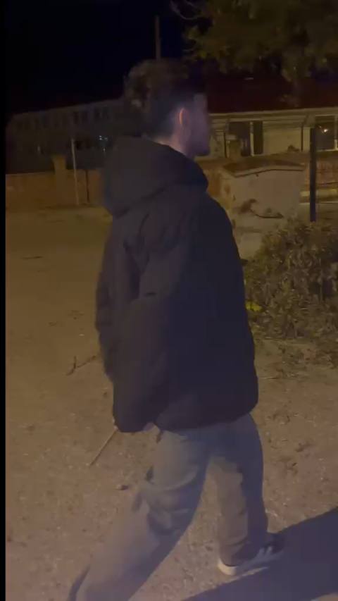 Still frame from Untitled scene — a 12s clip marked up for dubbing