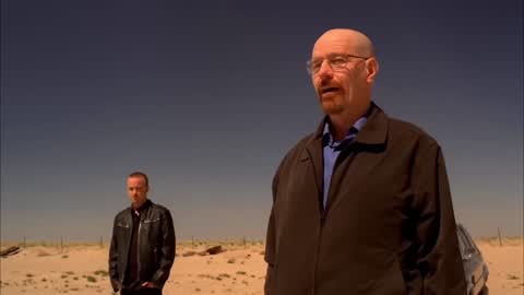 Still frame from Breaking Bad - Say My Name — a 4m 58s clip marked up for dubbing