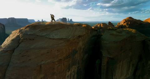 Still frame from w — a 9s clip marked up for dubbing