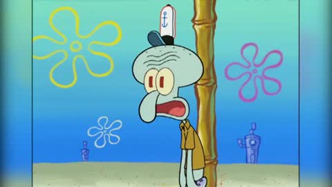 Still frame from SpongeBob Krusty Dog — a 1m 47s clip marked up for dubbing