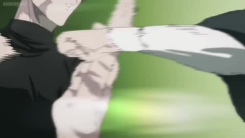 Still frame from Maki vs Naoya full fight (dub) — a 3m 59s clip marked up for dubbing