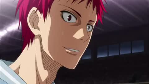 Still frame from Кажется я говорил тебе я непогрешим Akashi Seijuro — a 2m 22s clip marked up for dubbing
