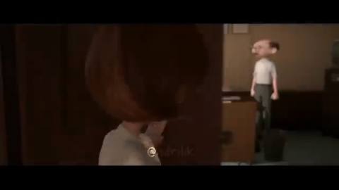 Still frame from Untitled scene — a 54s clip marked up for dubbing