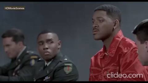 Still frame from Untitled scene — a 58s clip marked up for dubbing