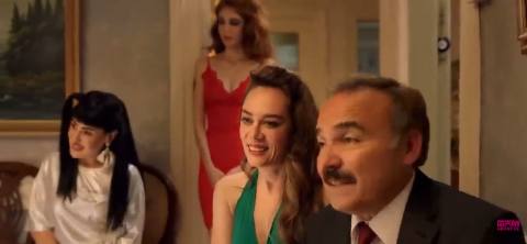 Still frame from Untitled scene — a 54s clip marked up for dubbing
