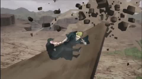 Still frame from jjk naoya vs maki — a 3m 39s clip marked up for dubbing