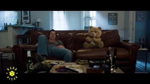Still frame from Untitled scene — a 44s clip marked up for dubbing