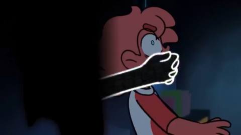 Still frame from Untitled scene — a 1m 33s clip marked up for dubbing