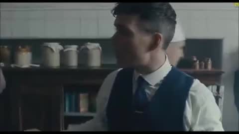 Still frame from Peaky Blinders - No Fighting! — a 1m 29s clip marked up for dubbing