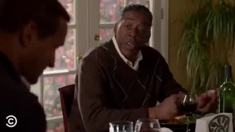 Still frame from Key and Peele Dub — a 3m 44s clip marked up for dubbing