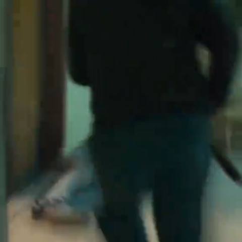 Still frame from Untitled scene — a 17s clip marked up for dubbing