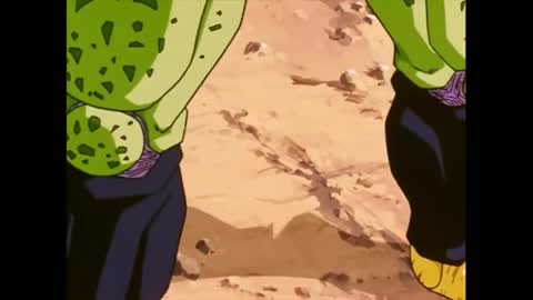 Still frame from P is for Perfect Dragon Ball Z Abridged — a 39s clip marked up for dubbing