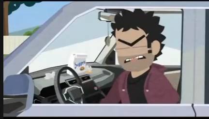 Still frame from Untitled scene — a 13s clip marked up for dubbing