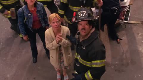 Still frame from Spider-man Burning Building Fight — a 2m 51s clip marked up for dubbing
