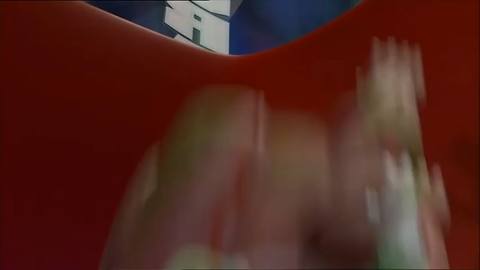 Still frame from Asking about homework — a 1m 09s clip marked up for dubbing