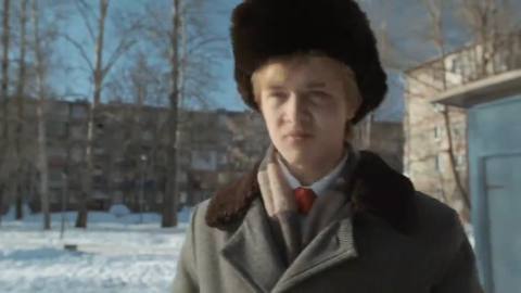 Still frame from Untitled scene — a 3m 03s clip marked up for dubbing