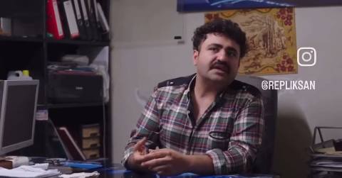 Still frame from Untitled scene — a 51s clip marked up for dubbing