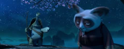 Still frame from S — a 41s clip marked up for dubbing