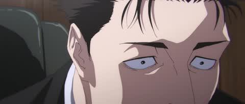 Still frame from Higuruma Retrial — a 36s clip marked up for dubbing