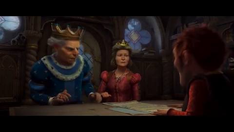 Still frame from Untitled scene — a 21s clip marked up for dubbing