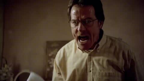 Still frame from Breaking Bad - HEIL HITLER BITCH — a 2m 24s clip marked up for dubbing