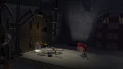 Still frame from Tú conoces a Pin Pon - Shrek LATINO by Dovahrgon — a 1m 09s clip marked up for dubbing