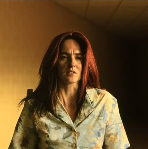 Still frame from I'm not your wife! — a 19s clip marked up for dubbing