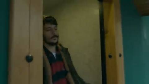 Still frame from Untitled scene — a 3m 42s clip marked up for dubbing