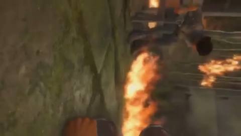 Still frame from Untitled scene — a 1m 43s clip marked up for dubbing
