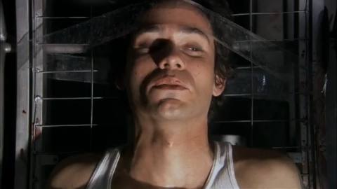 Still frame from Untitled scene — a 1m 35s clip marked up for dubbing