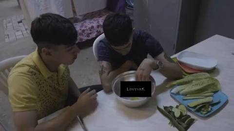 Still frame from Untitled scene — a 16s clip marked up for dubbing