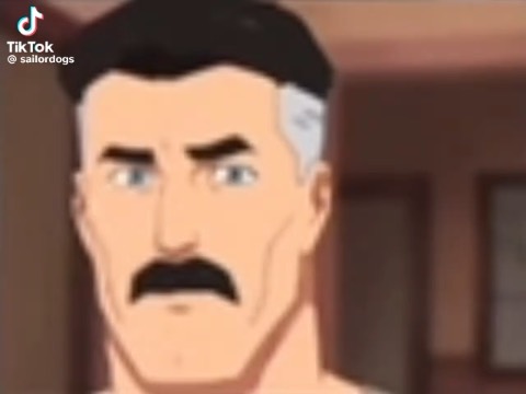 Still frame from guess who’s finallygetting his powers — a 12s clip marked up for dubbing