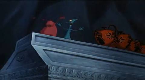 Still frame from Untitled scene — a 42s clip marked up for dubbing