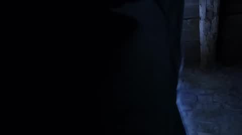 Still frame from You are a wizard — a 2m 28s clip marked up for dubbing