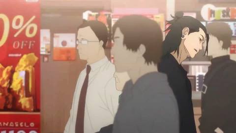 Still frame from Untitled scene — a 46s clip marked up for dubbing