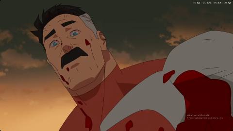 Still frame from düşünsene mark — a 1m 14s clip marked up for dubbing