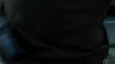 Still frame from a bitter argument — a 1m 43s clip marked up for dubbing