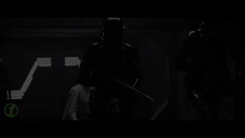Still frame from Untitled scene — a 1m 10s clip marked up for dubbing