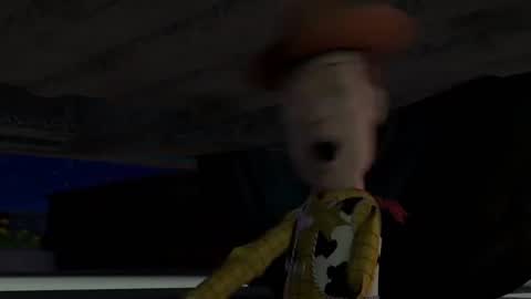 Still frame from Você é um brinquedo — a 3m 27s clip marked up for dubbing
